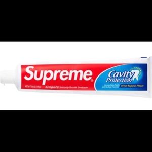 Supreme X Colgate Toothpaste